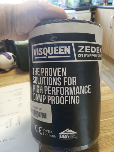 Visqueen zedex cpt damp course - visqueen,