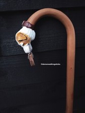 'Parson Russell/Jack Russell Terrier' Crook Handled Collectors Walking Stick.