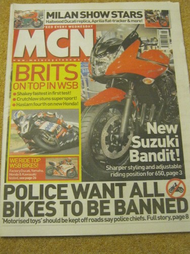 Mcn motorcycle news police - -,