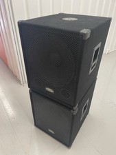 15 Inch Passive Subs KAM ZP SUB CUSTOMISED WITH ADDED UPGRADES Mint! PAIR