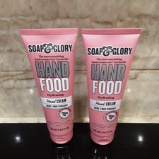2X SOAP & GLORY HAND FOOD HAND CREAM HYDRATING 125ML NEW