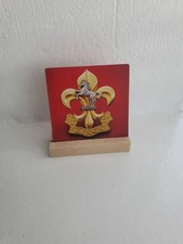 KING'S REGIMENT  CAP BADGE