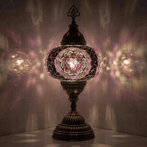 Purple turkish mosaic - purple,