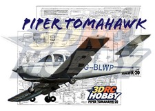 Piper Tomahawk 51" WS RC