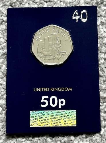 2020 peter rabbit 50p fifty - peter,