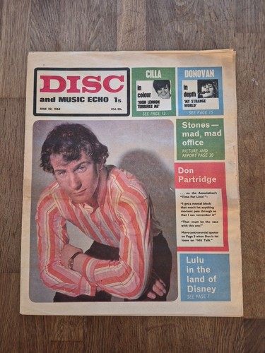 Disc and music echo - disc,