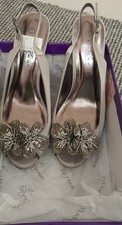 Elegant Satin Peep Toe Shoes