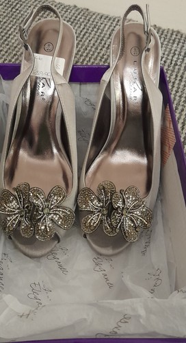 Elegant satin peep toe - peep, shoes