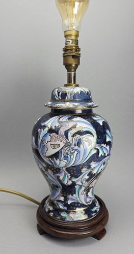 Vintage oriental lamp ginger - vintage,
