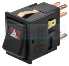 LUCAS SPB603 ILLUMINATED HAZARD ROCKER SWITCH YUF101660 CLASSIC MINI 1976->