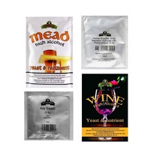 Bulldog Yeast - Mead - Wine High Alcohol - Ale - Pilsner Enzyme