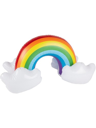 New large inflatable rainbow - large,