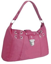 Womens Plain Faux Leather Messenger Shoulder Handbag Purse Ladies Clasp Bag