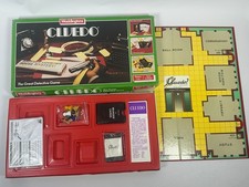 1975 Vintage Cluedo Board Game Waddingtons Art Deco Box 100% Complete Vgc