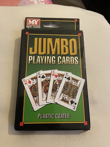 Jumbo playing cards new - jumbo,