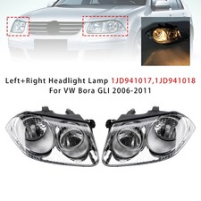 Left+Right Headlight Lamp 1JD941017 1JD941018 For VW Bora GLI 2006-2011