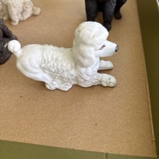 White Poodle Figurine