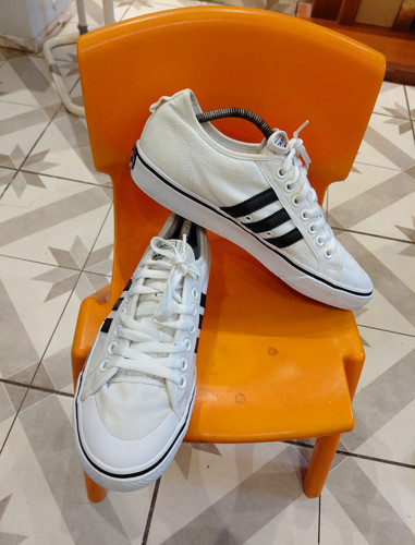 Adidas nizza mens white - adidas,