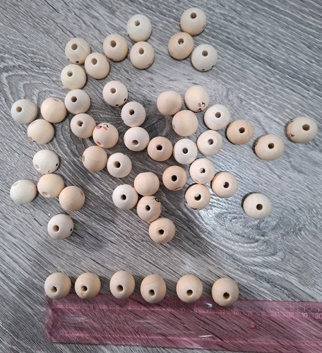 Wooden dolls head beads for - wooden,