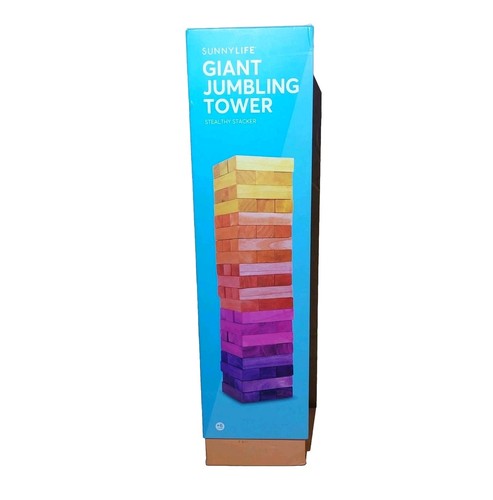 Sunnylife giant jumbling tower - jumbling,