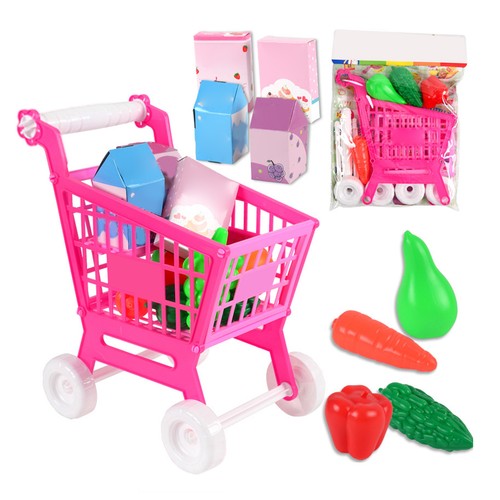 Kids shopping cart trolley - shopping,