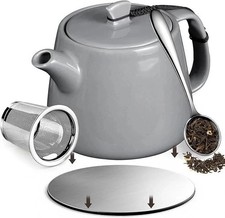 Ceramic teapot with - teapot,