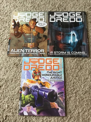 2000ad megazine graphic - 3, x
