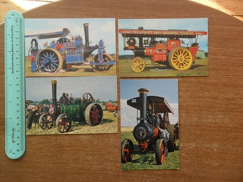 Vintage salmon steam tractor - vintage,