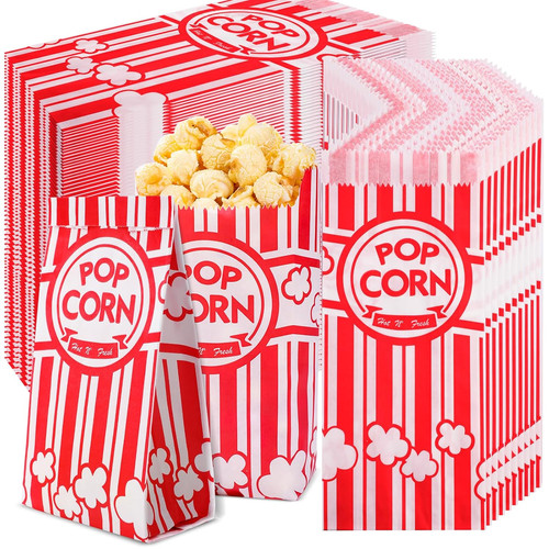 Paper popcorn bags 1200 packs - paper,