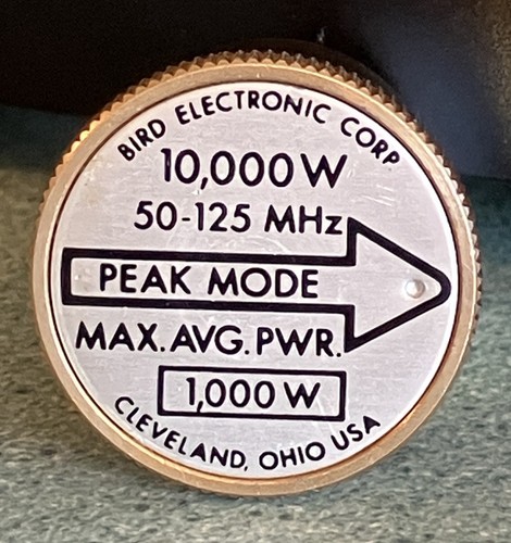Bird wattmeter element - 43,