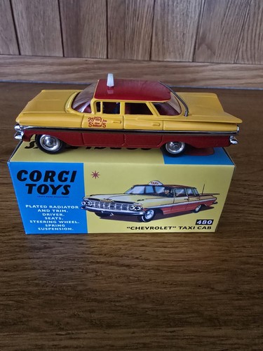 Corgi chevrolet taxi car - chevrolet, 480