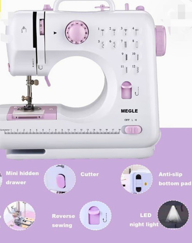 Sewing machine stitch - machine, 12-stitch
