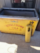 Vintage Royal Crown MACHINE BOTTLE CAP CATCHER VENDING MACHINE SODA Nehi