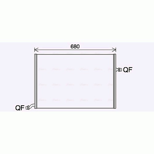 Radiator for mercedes - radiator,