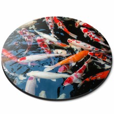 Round Mouse Mat - Koi Carp