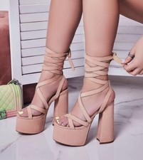 Ego Harlow Lace Up Platform