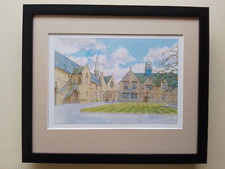 'Uppingham School'  print  FRAMED