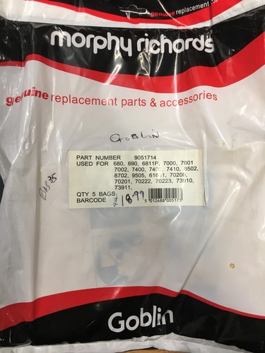 Genuine morphy richards goblin - genuine,