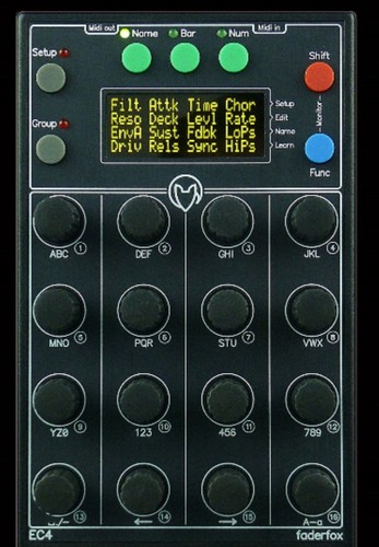 Faderfox ec4 usb - faderfox, midi