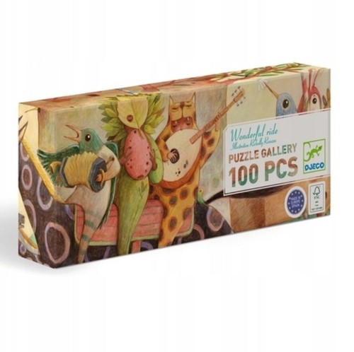 Djeco 100pc jigsaw puzzle - 100pc,