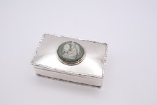 Antique Sterling Silver Trinket Jewellery Box Chester 1905 Cohen & Charles