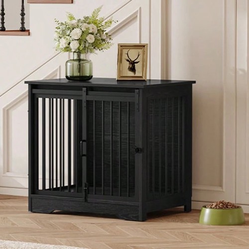 Wooden dog crate - barndoor, 2dr