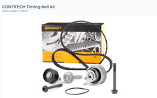 CONTINENTAL CTAM CT1167K1 Timing Belt Set for AUDI,CUPRA,SEAT,SKODA,VW