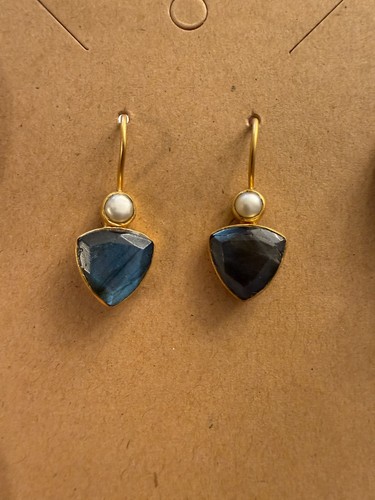 Sterling silver labradorite - sterling,