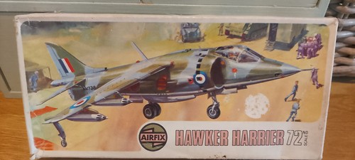 Hawker harrier airfix series - harrier,