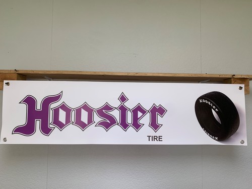 Hoosier tire banner - tire,