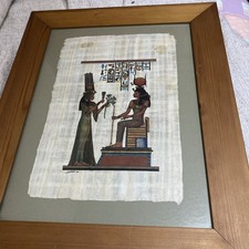 Egyptian Papyrus Art Hand Made