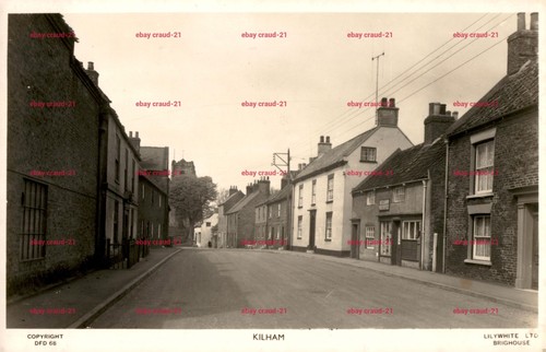 Kilham postcard black white - postcard,