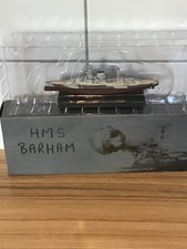Atlas Edition  HMS. Barham  Model Ship - Preowned 