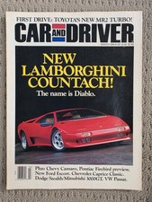 Car and Driver Magazine March